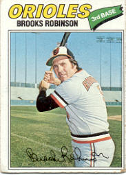 1977 Topps Baseball Cards      285     Brooks Robinson